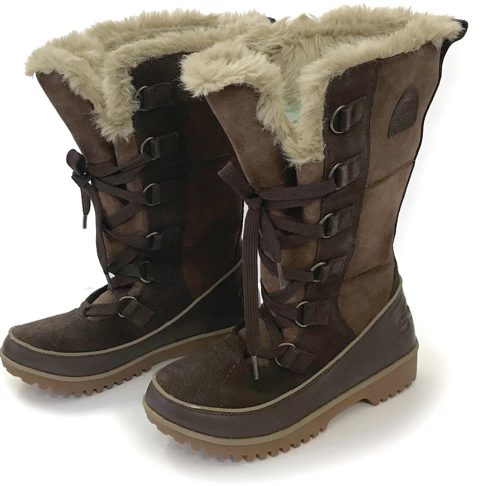 Sorel Suede Womens Winter Boots